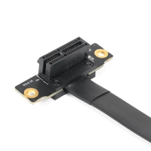 Купити Райзер PCI-E 1x to 1x ribon 10cm 90degree (CE90) PCI-E1x to1x_90 - фото 4