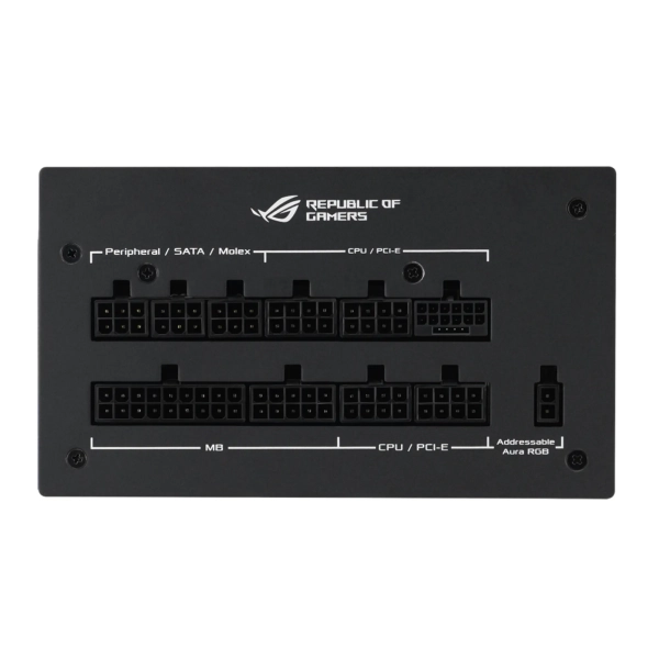 Купить Блок питания ASUS ROG STRIX 1200W 80-Plus Gold (ROG-STRIX-1200G-AURA) - фото 9
