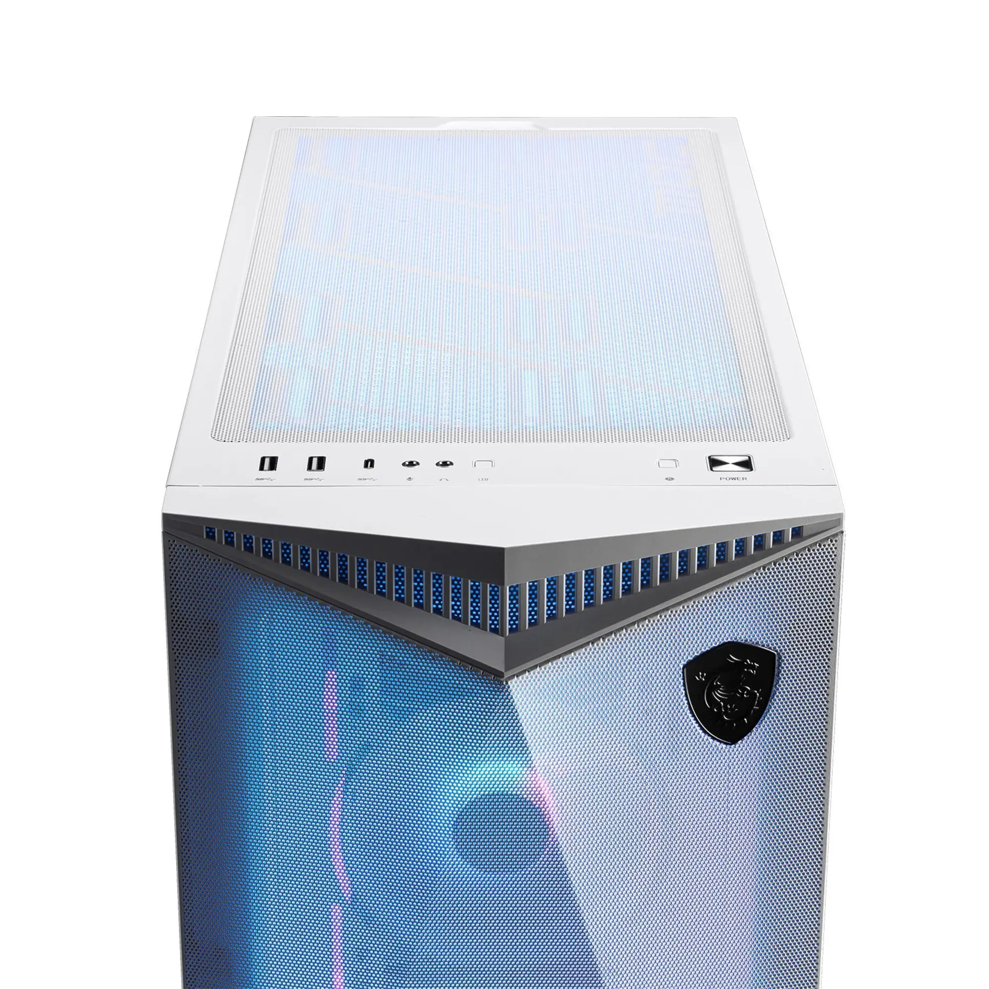 Купить Корпус MSI MPG Gungnir 300R AirFlow White без БП (MPG GUNGNIR 300R AIRFLOW WHITE) - фото 5