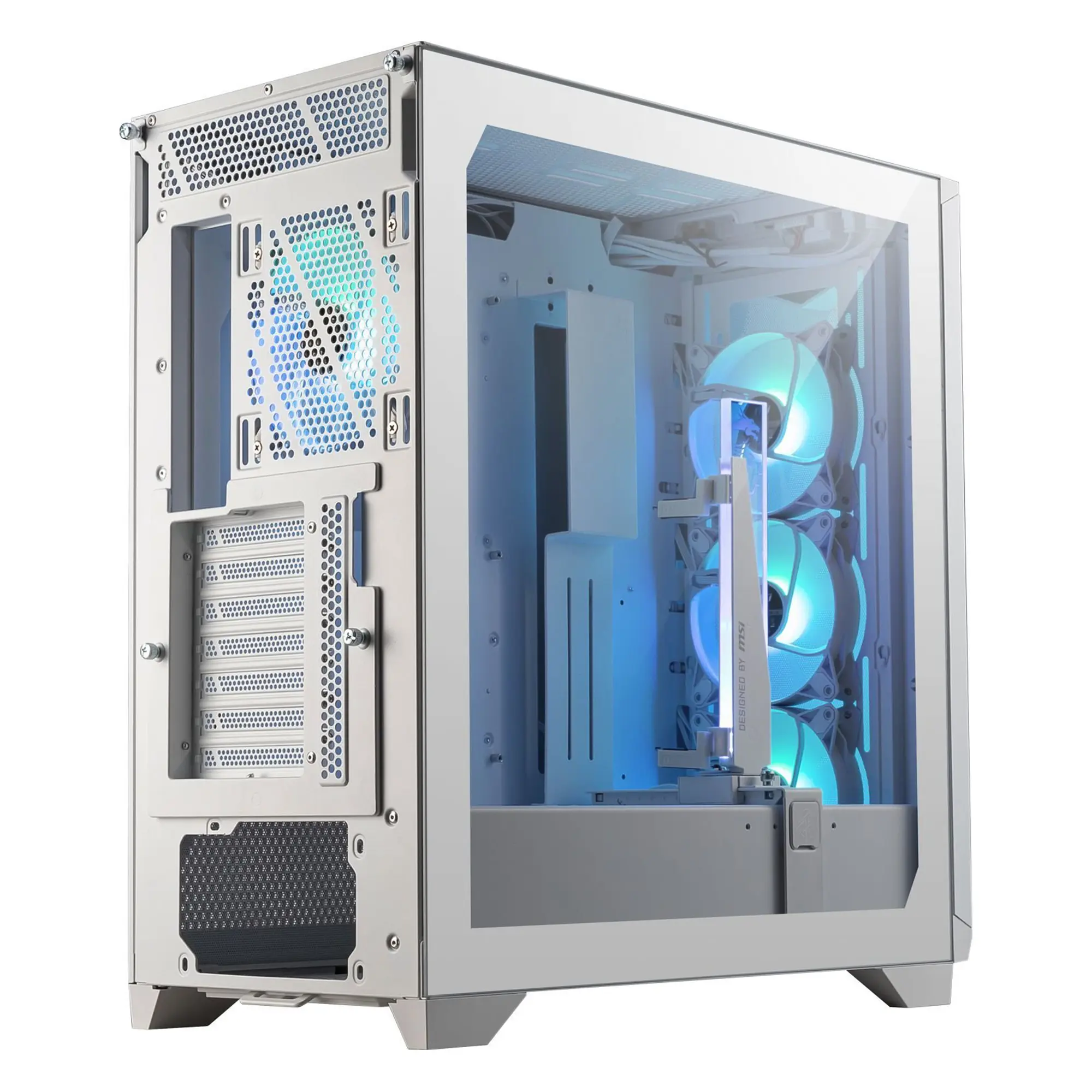 Купить Корпус MSI MPG Gungnir 300R AirFlow White без БП (MPG GUNGNIR 300R AIRFLOW WHITE) - фото 9