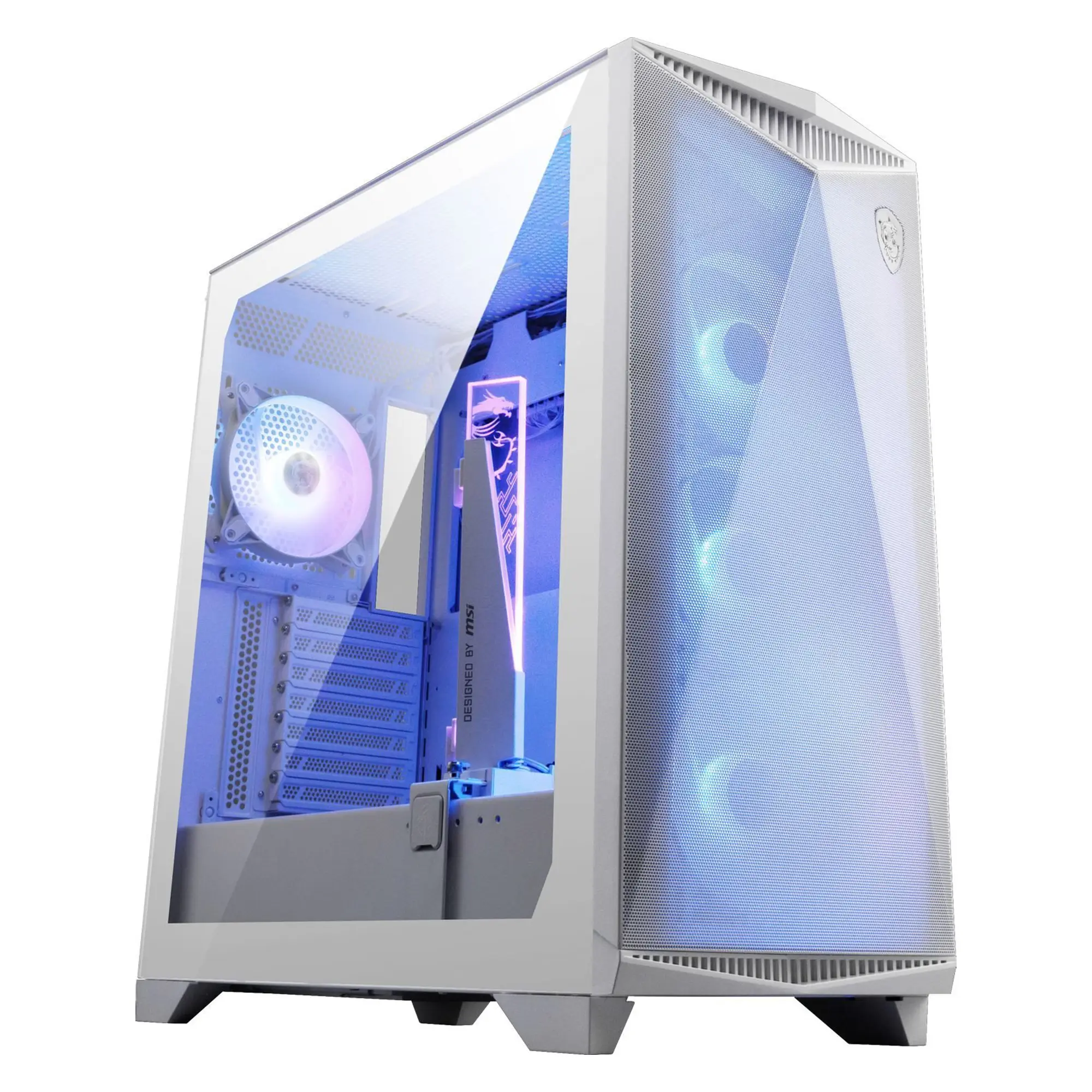 Купить Корпус MSI MPG Gungnir 300R AirFlow White без БП (MPG GUNGNIR 300R AIRFLOW WHITE) - фото 11
