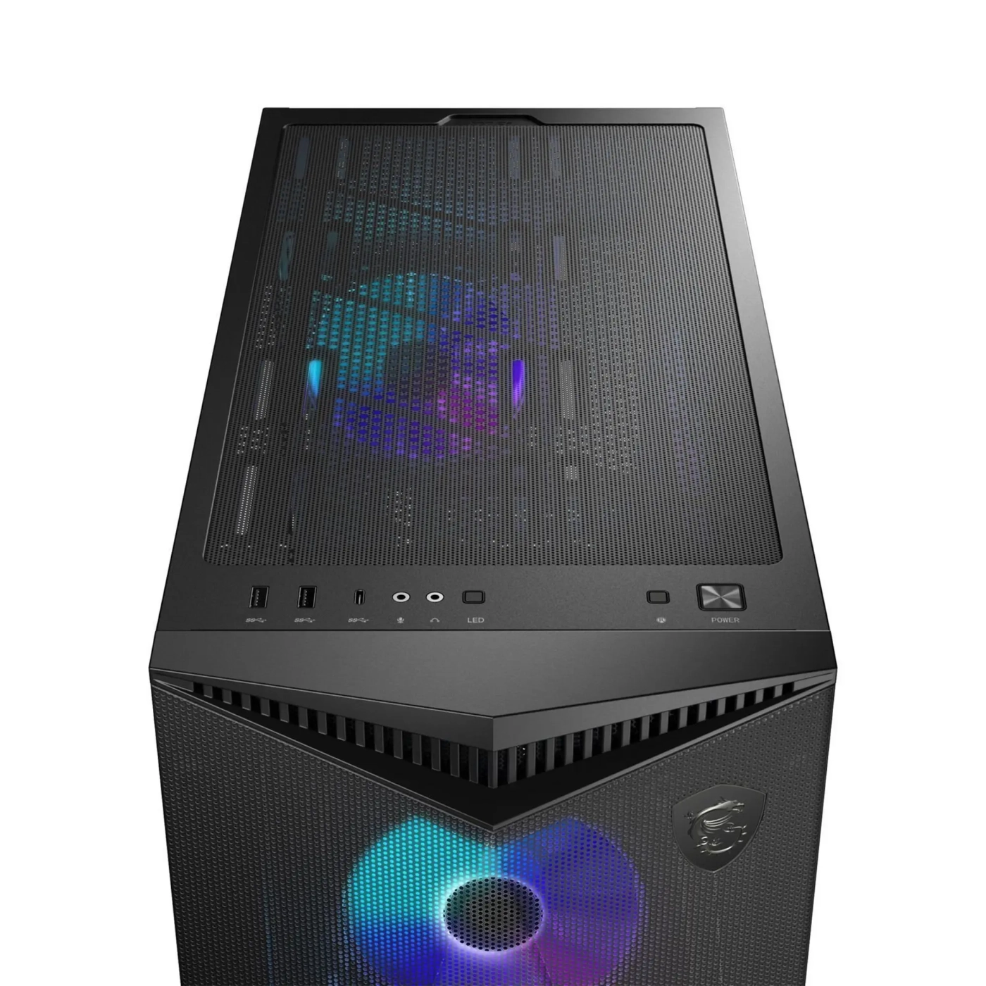 Купить Корпус MSI MPG Gungnir 300R AirFlow Black без БП (MPG GUNGNIR 300R AIRFLOW) - фото 5