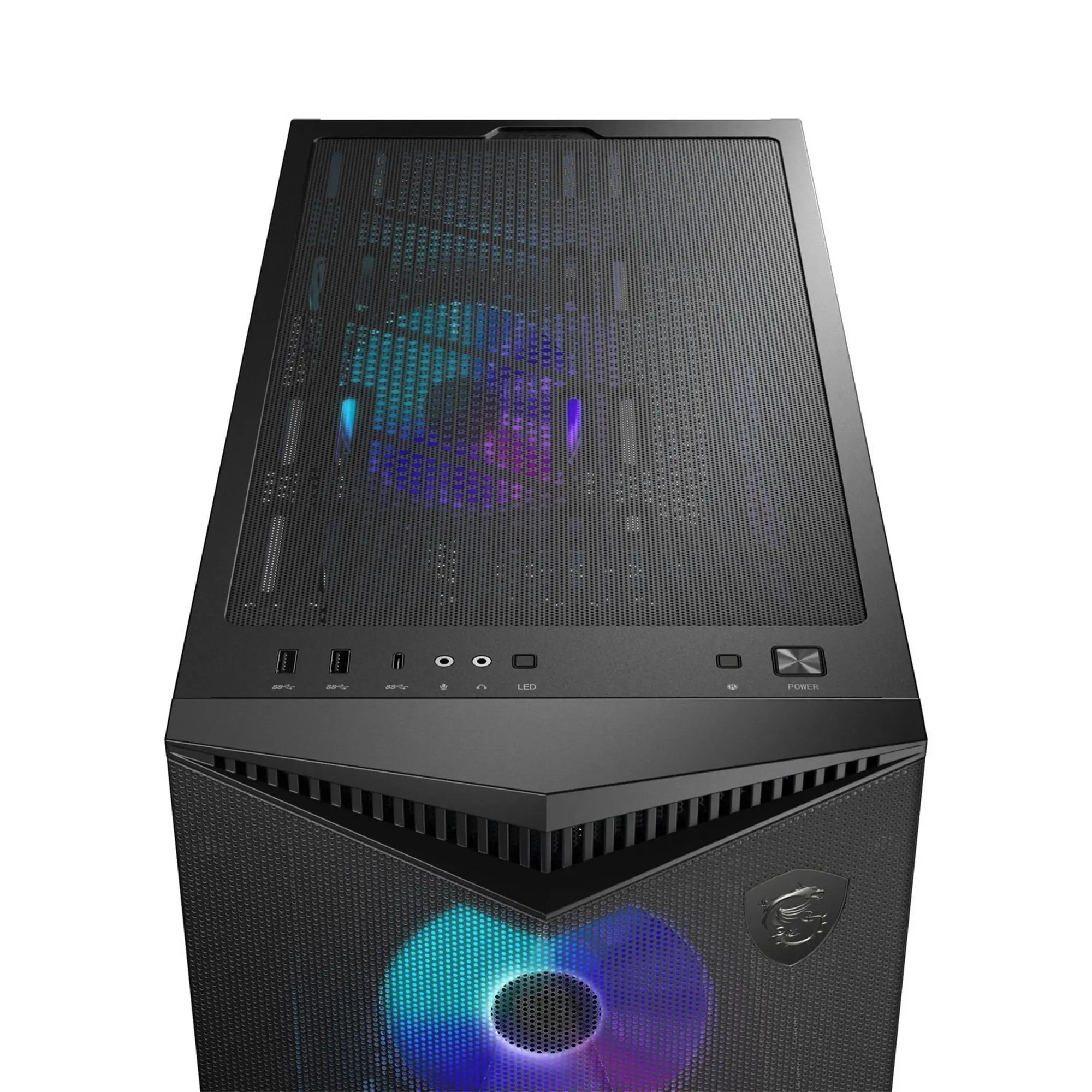 Купить Корпус MSI MPG Gungnir 300R AirFlow Black без БП (MPG GUNGNIR 300R AIRFLOW) - фото 5