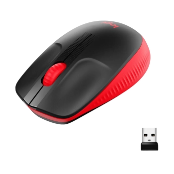 Купити Мишка Logitech M190 Wireless Red (910-005908) - фото 1