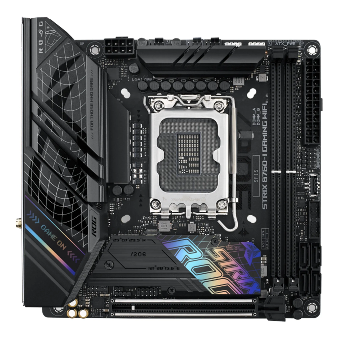 Купити Материнська плата ASUS ROG STRIX B760-I GAMING WIFI - фото 1