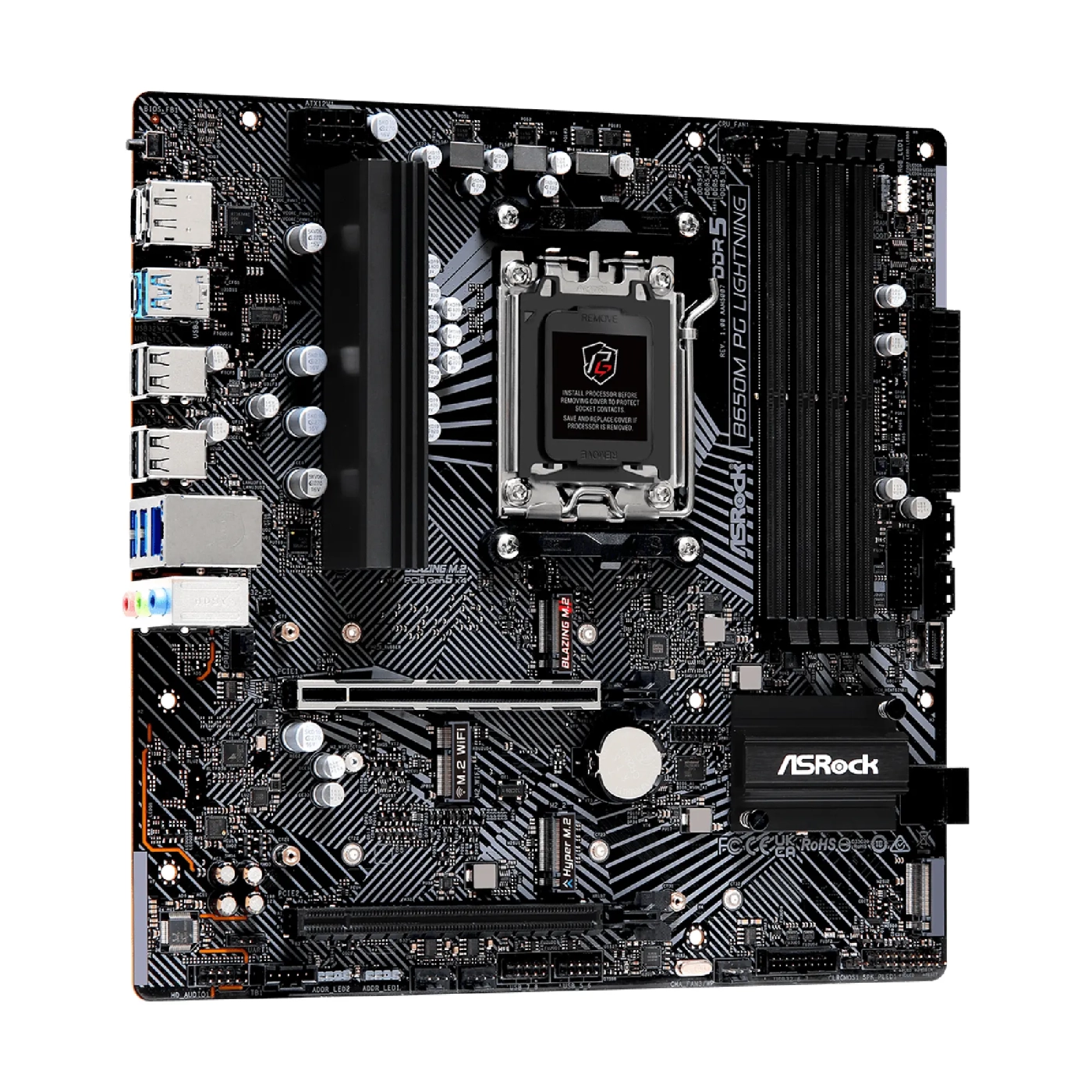 Купити Материнська плата ASRock B650M PG LIGHTNING - фото 1