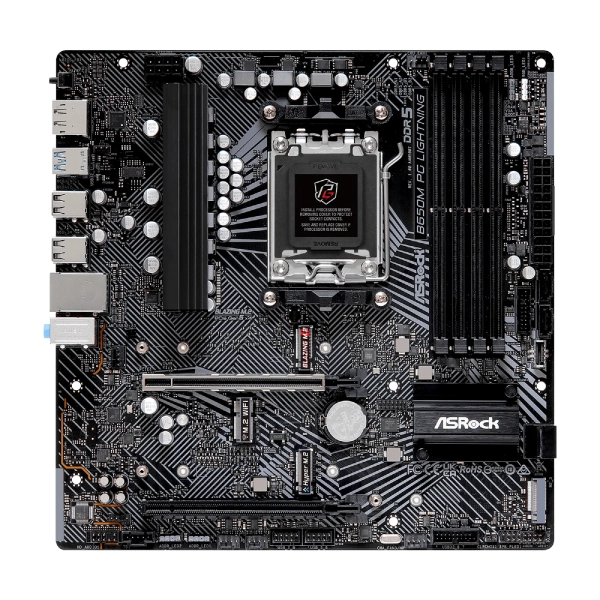 Купити Материнська плата ASRock B650M PG LIGHTNING - фото 2