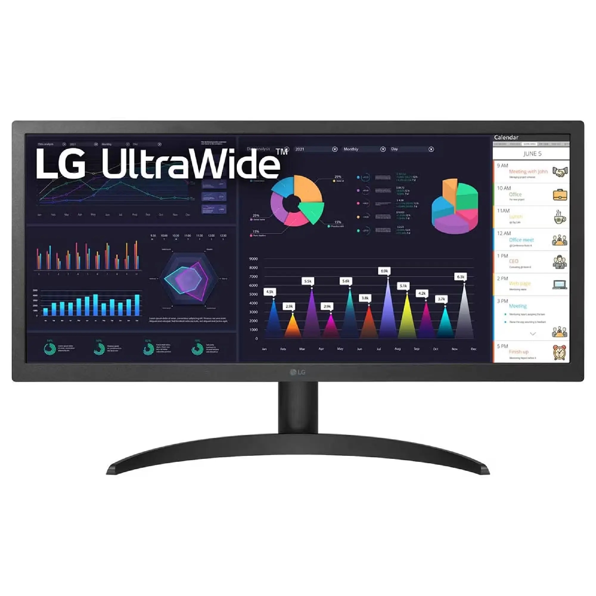 Купить Монитор 25.7" LG UltraWide 26WQ500-B - фото 1