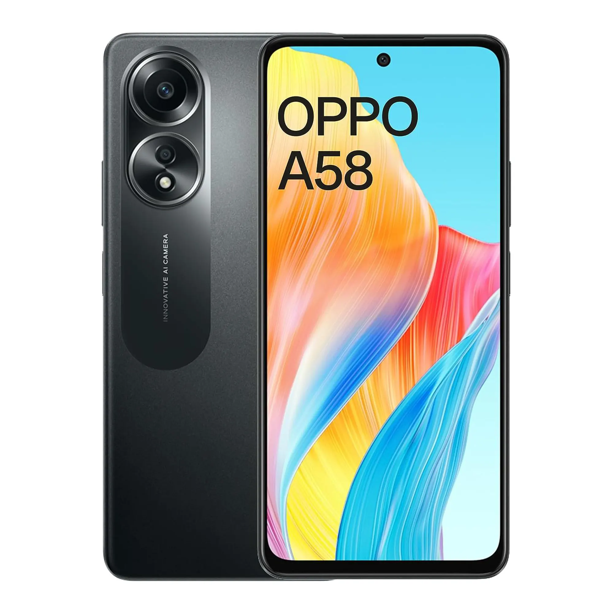 Купить Смартфон Oppo A58 8/128 OFCPH2577 Glowing Black - фото 1