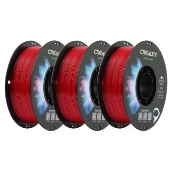 Купити PETG Filament (пластик) для 3D принтера CREALITY 3x1кг 1.75мм червоний (3301030038x3) - фото 1