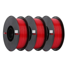 Купити PETG Filament (пластик) для 3D принтера CREALITY 3x1кг 1.75мм червоний (3301030038x3) - фото 3