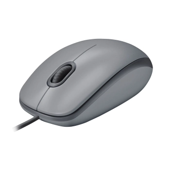 Купить Мышь Logitech M110 Silent-MID GRAY-USB - фото 1