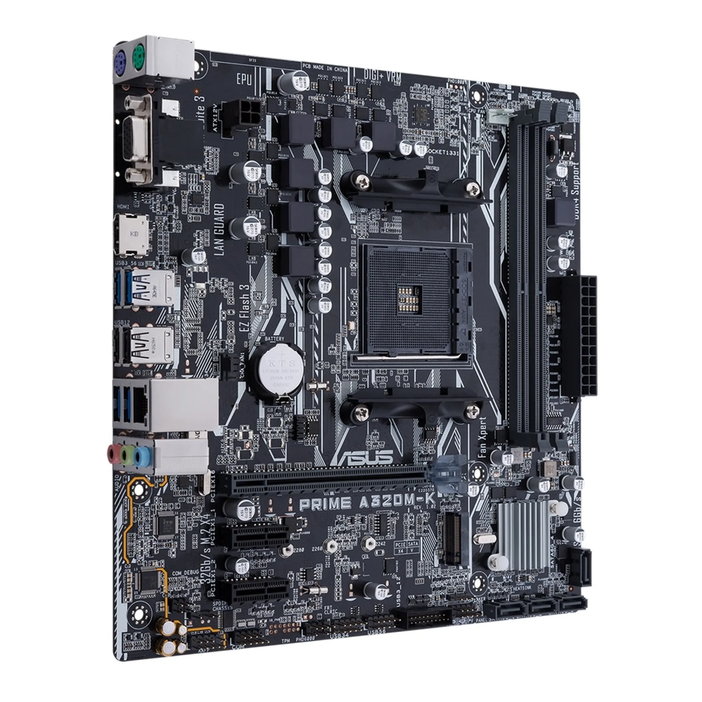 Купить Материнская плата ASUS PRIME A320M-K/CSM - фото 2
