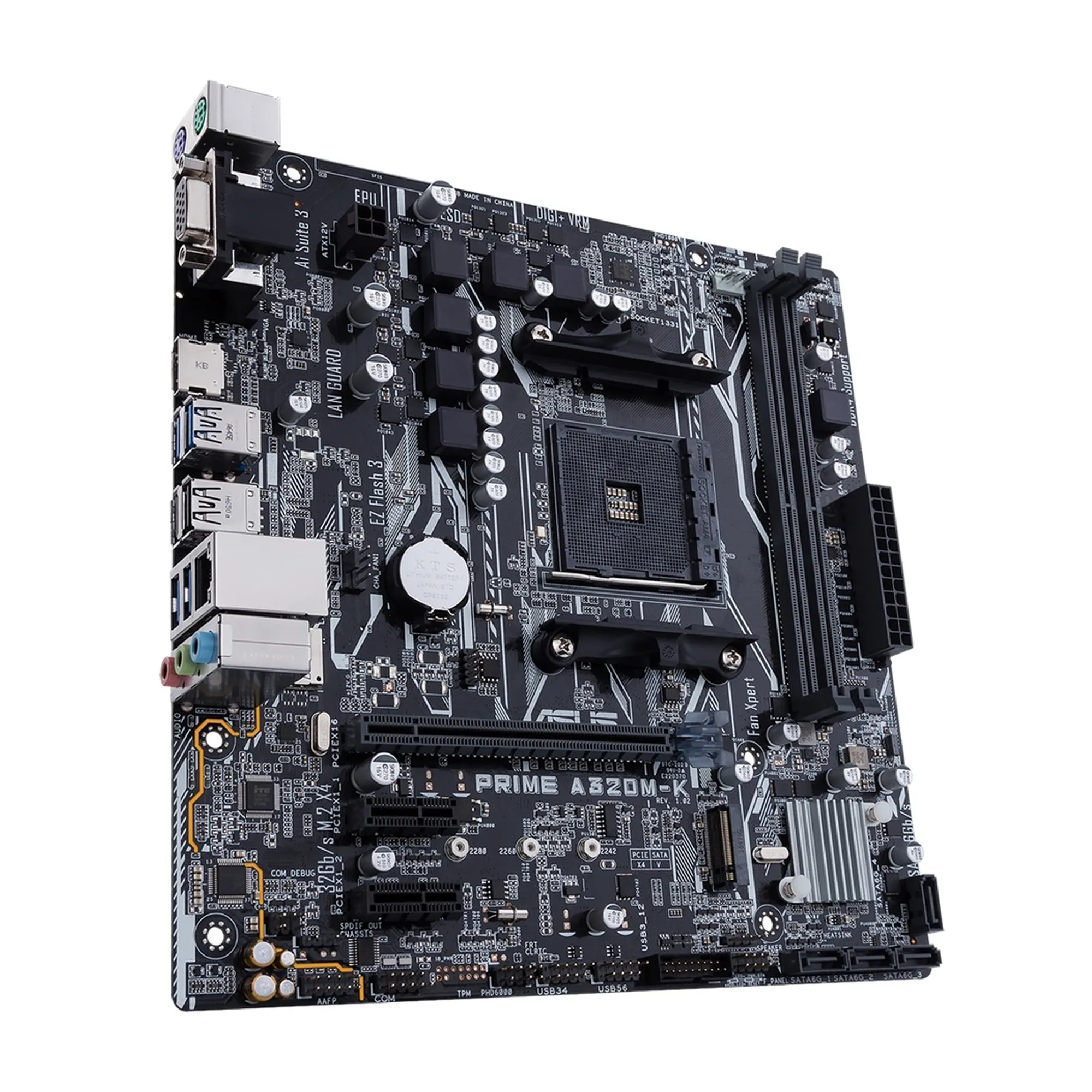 Купить Материнская плата ASUS PRIME A320M-K/CSM - фото 3