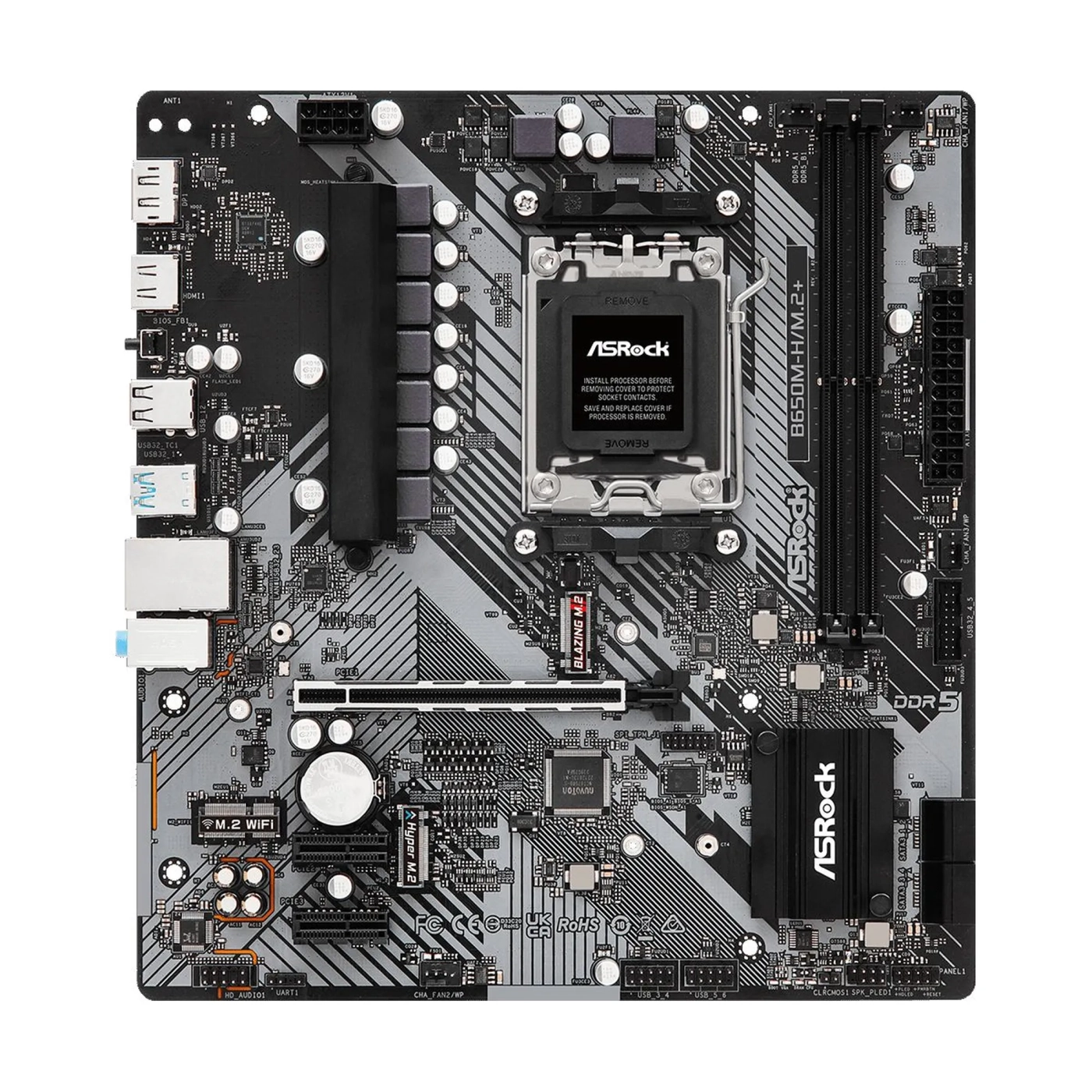 Купити Материнська плата ASRock B650M-H/M.2+ - фото 1