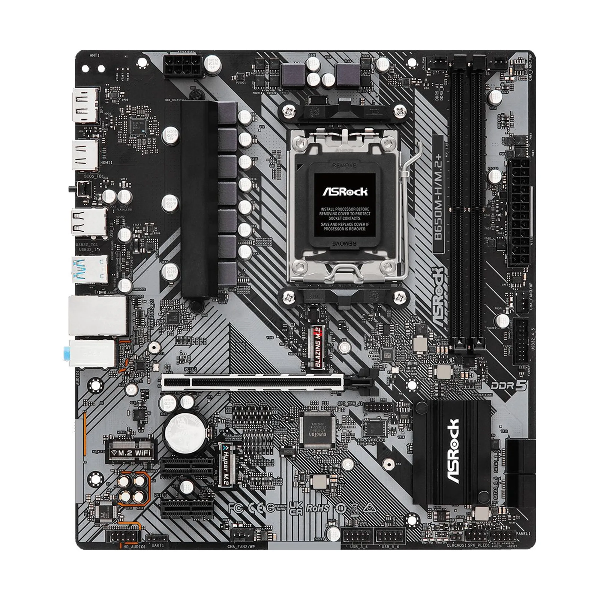 Купити Материнська плата ASRock B650M-H/M.2+ - фото 1