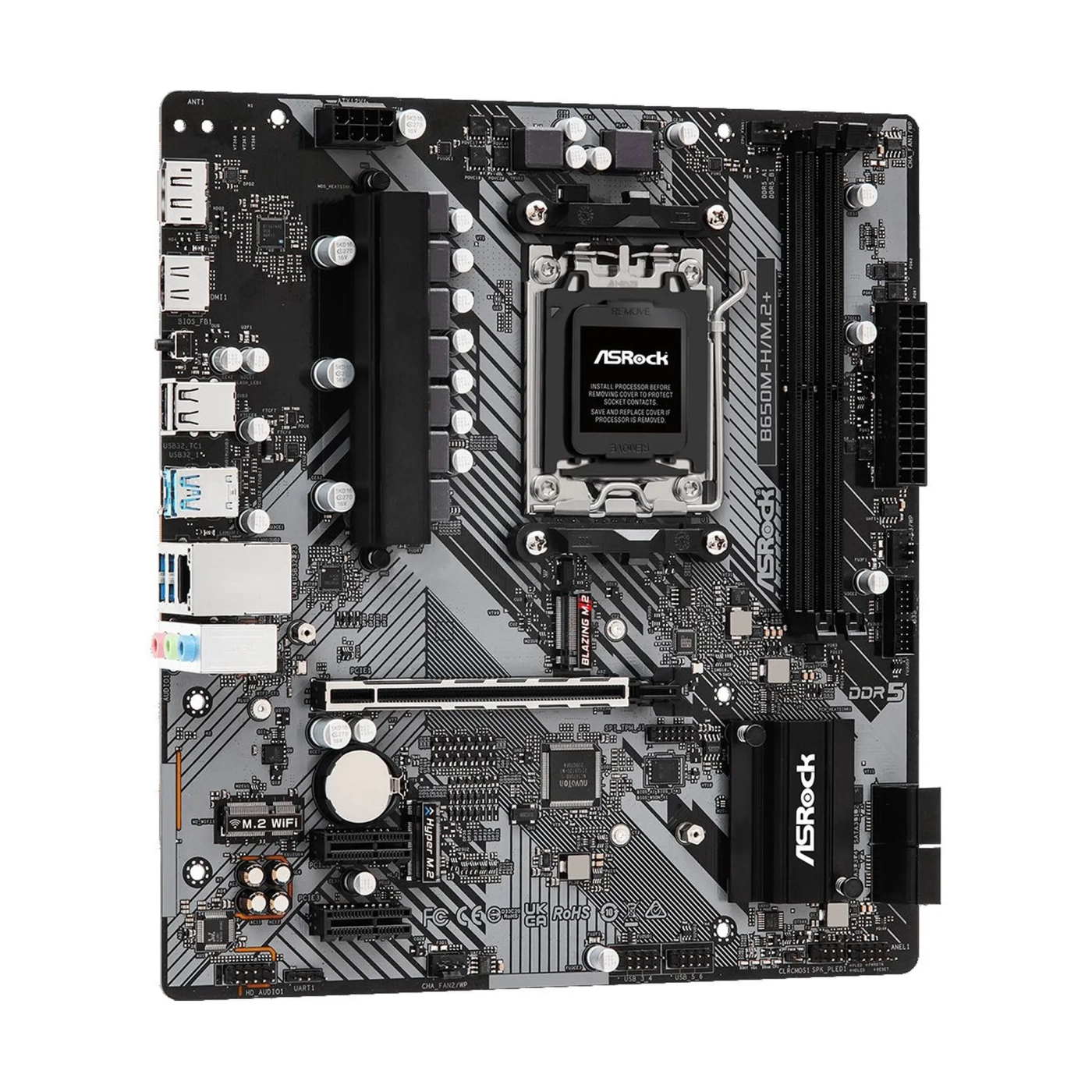 Купити Материнська плата ASRock B650M-H/M.2+ - фото 3