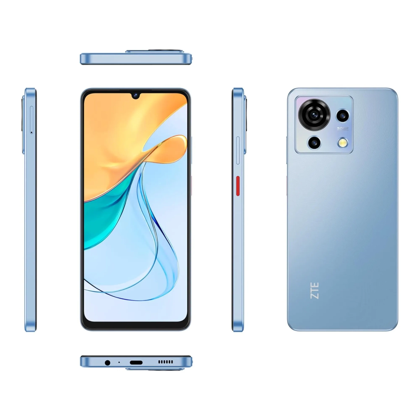 Купить Смартфон ZTE Blade V50 Vita 6/128GB Dual Sim Blue (1011471) - фото 4