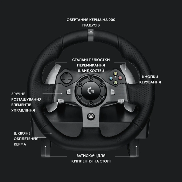 Купить Руль Logitech Driving Force G920 (941-000123) - фото 6