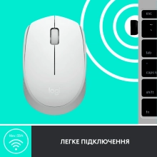 Купити Миша Logitech M171 Wireless Mouse white (910-006867) - фото 6