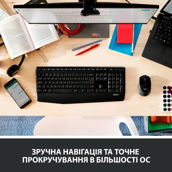 Купить Мышь Logitech Wireless Mouse M280 black (910-004287) - фото 4