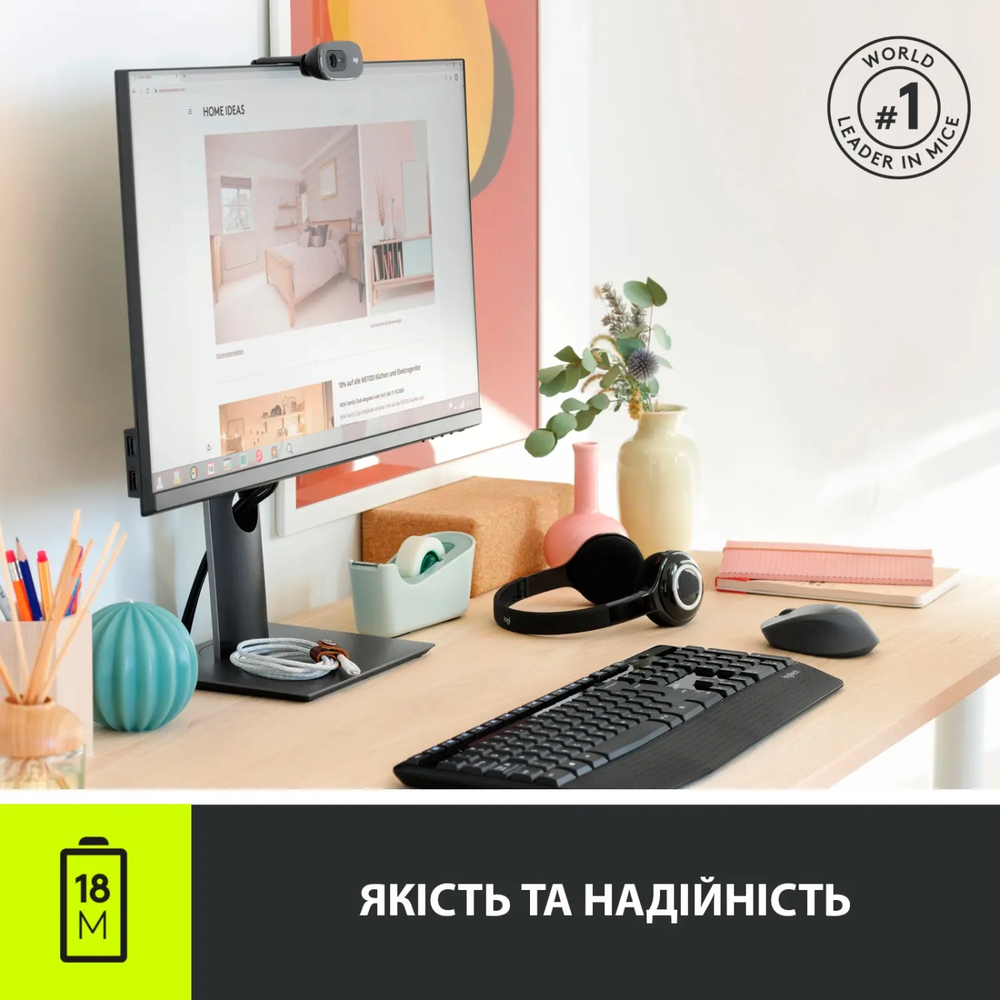 Купить Мышь Logitech Wireless Mouse M280 black (910-004287) - фото 5