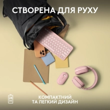 Купить Мышь Logitech Pebble Mouse 2 M350s tonal-rose BT (910-007014) - фото 7