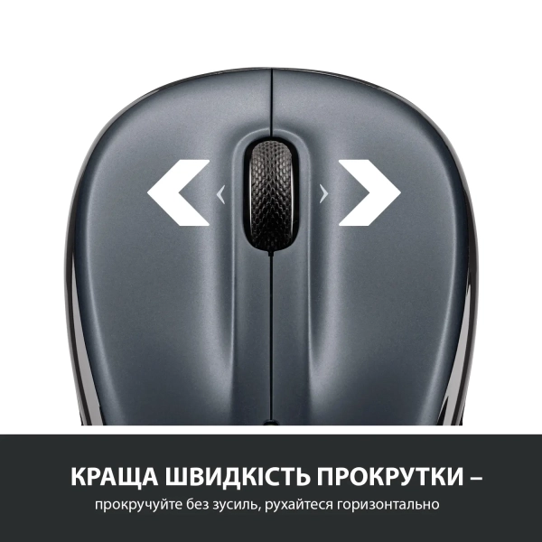 Купити Миша Logitech Wireless Mouse M325s dark-silver 2.4GHZ (910-006812) - фото 3