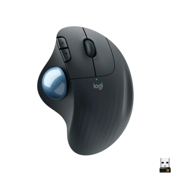 Купить Мышь Logitech ERGO M575 graphite 2.4GHZ/BT (910-005872) - фото 1