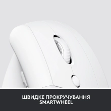 Купити Миша Logitech Lift Vertical Ergonomic Mouse for Business off-white/pale-gaey 2.4GHZ/BT (910-006496) - фото 8