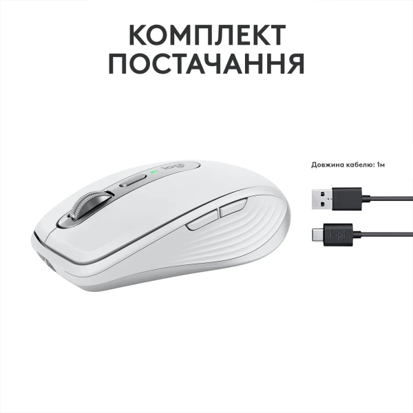 Купити Миша Logitech MX Anywhere 3S pale-gaey 2.4GHZ/BT (910-006930) - фото 9