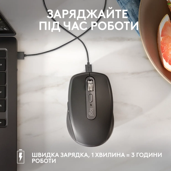 Купить Мышь Logitech MX Anywhere 3S rose 2.4GHZ/BT (910-006931) - фото 7