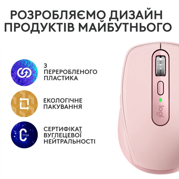 Купить Мышь Logitech MX Anywhere 3S rose 2.4GHZ/BT (910-006931) - фото 10