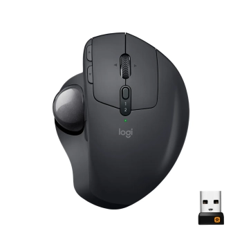 Купити Миша Logitech Bluetooth Mouse MX Ergo graphite (910-005179) - фото 1