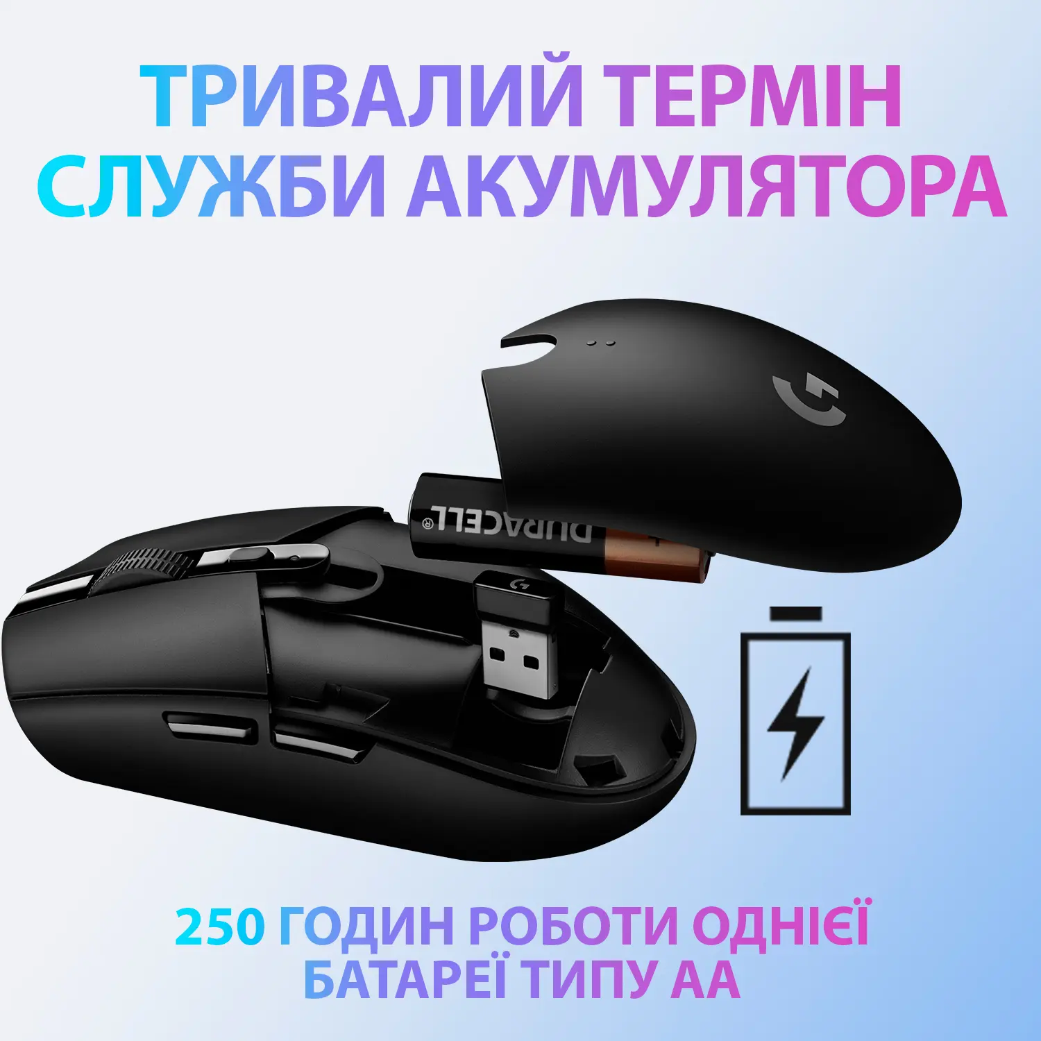 Купить Мышь Logitech G305 Lightspeed Wireless White (910-005291) - фото 4