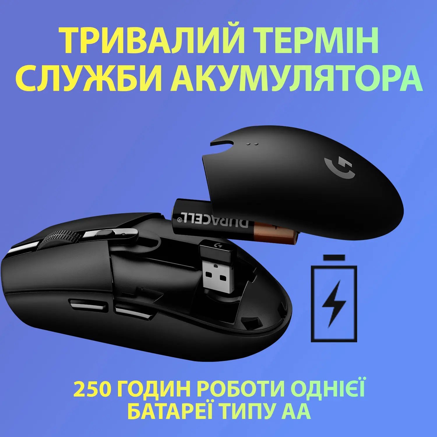 Купить Мышь Logitech G305 Lightspeed Wireless Lilac (910-006022) - фото 4