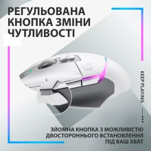 Купить Мышь Logitech G502 X Plus Wireless White (910-006171) - фото 6