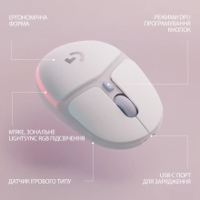 Купить Мышь Logitech G705 Lightspeed Wireless Off White (910-006367) - фото 6