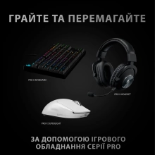 Купити Миша Logitech G Pro X Superlight Wireless White (910-005942) - фото 9