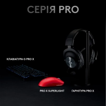 Купити Миша Logitech G Pro X Superlight Wireless Red (910-006784) - фото 8