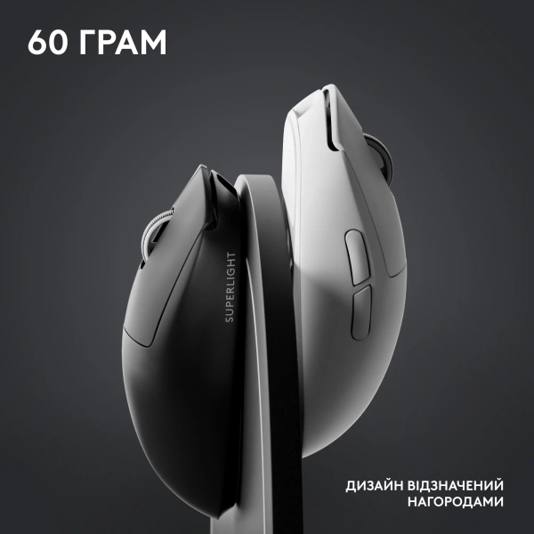 Купить Мышь Logitech G Pro X Superlight 2 Lightspeed Wireless White (910-006638) - фото 8