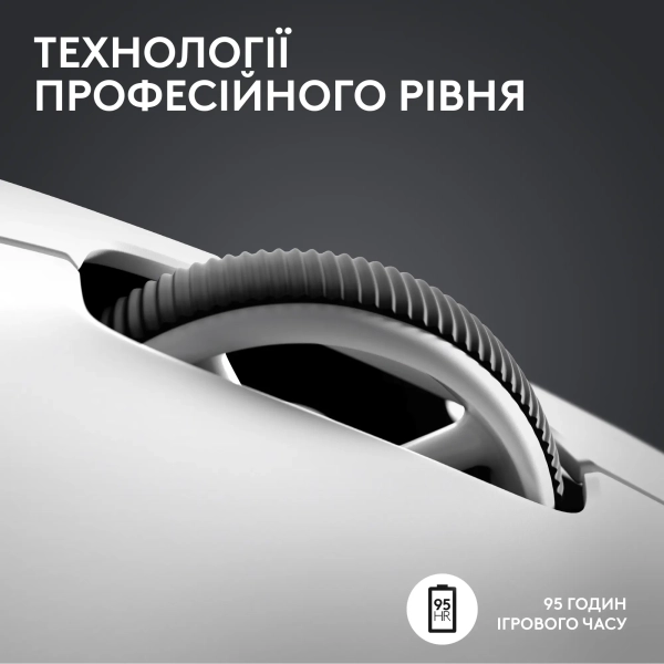 Купить Мышь Logitech G Pro X Superlight 2 Lightspeed Wireless White (910-006638) - фото 9