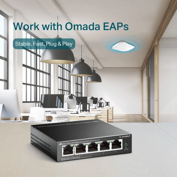 Купити Комутатор TP-LINK TL-SF1005LP - фото 5
