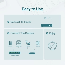 Купити Комутатор TP-LINK TL-SF1005LP - фото 8