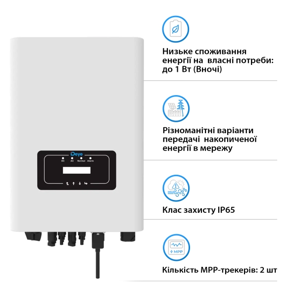 Купить Сетевой инвертор DEYE SUN-25K-G05 25KW Трехфазный - фото 3