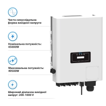 Купить Сетевой инвертор DEYE SUN-45K-G04 45KW Трехфазный - фото 2