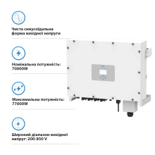 Купить Сетевой инвертор DEYE SUN-70K-G 70KW Трехфазный 380V/50hz - фото 2