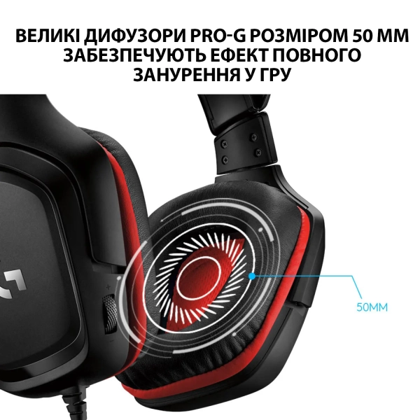 Купить Наушники Logitech G332 (981-000757) - фото 3