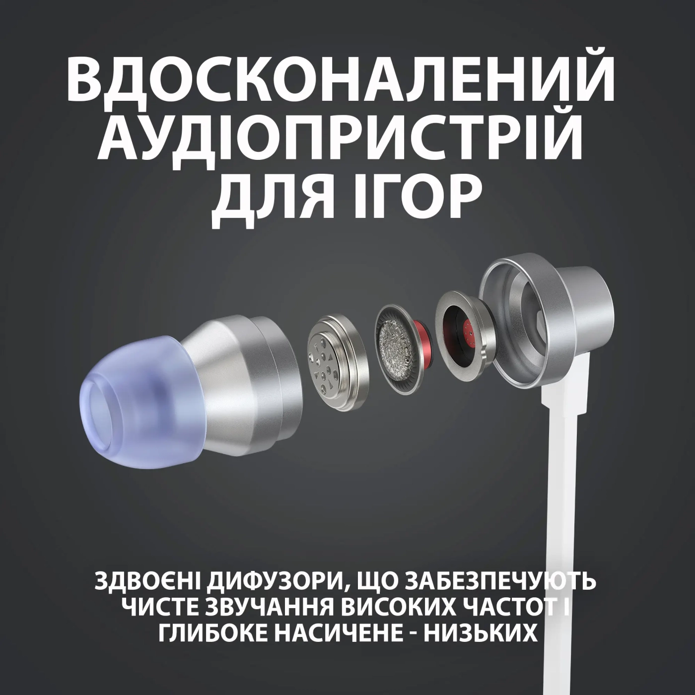 Купити Навушники Logitech G333 White (981-000930) - фото 4