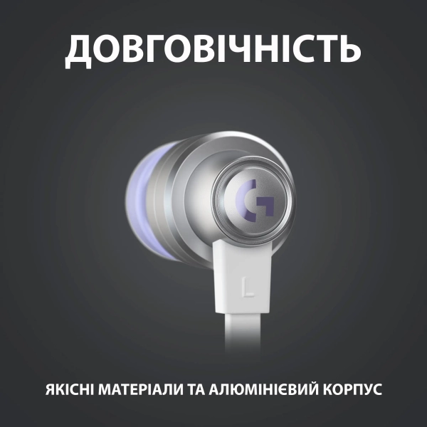 Купити Навушники Logitech G333 White (981-000930) - фото 6